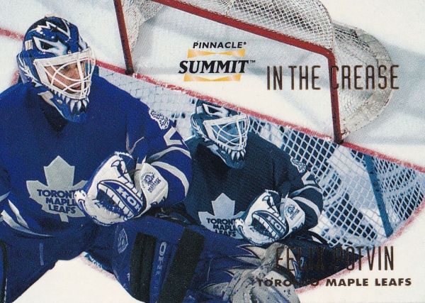 insert karta FELIX POTVIN 96-97 Pinnacle Summit In the Crease /6000